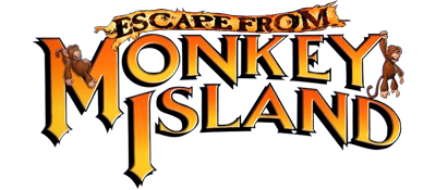 Escape from Monkey Island title screen for Playstation 2